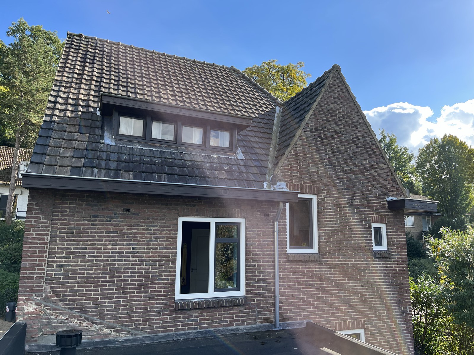 Bestaand dak met dakkapel