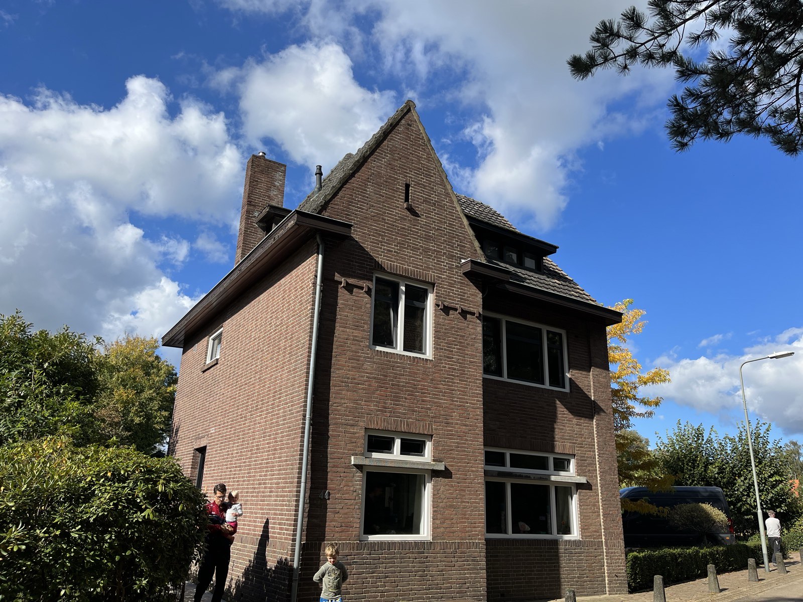 De woning vóór de renovatie